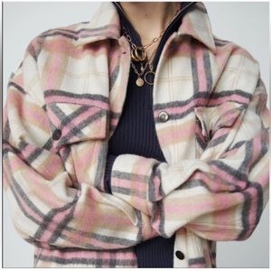 Zara plaid jacket